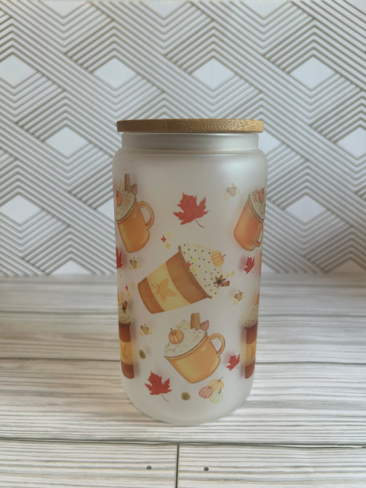 Fall Glass Can